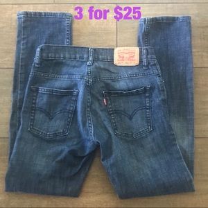 NWOT Levi’s 511 Slim Boys Jeans 14 W 27 L 27